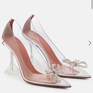 Amina muaddi Rosie glass pump